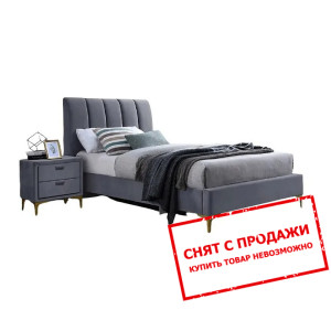 Кровать (с ламелями) Signal Mirage Velvet 90x200 о...